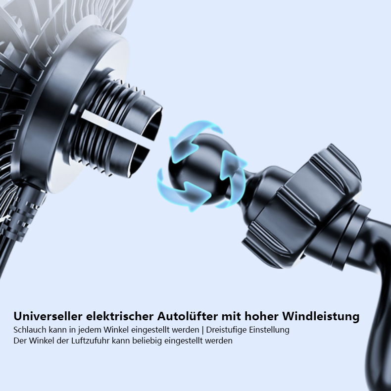 Universeller elektrischer Autolüfter mit hoher Windleistung