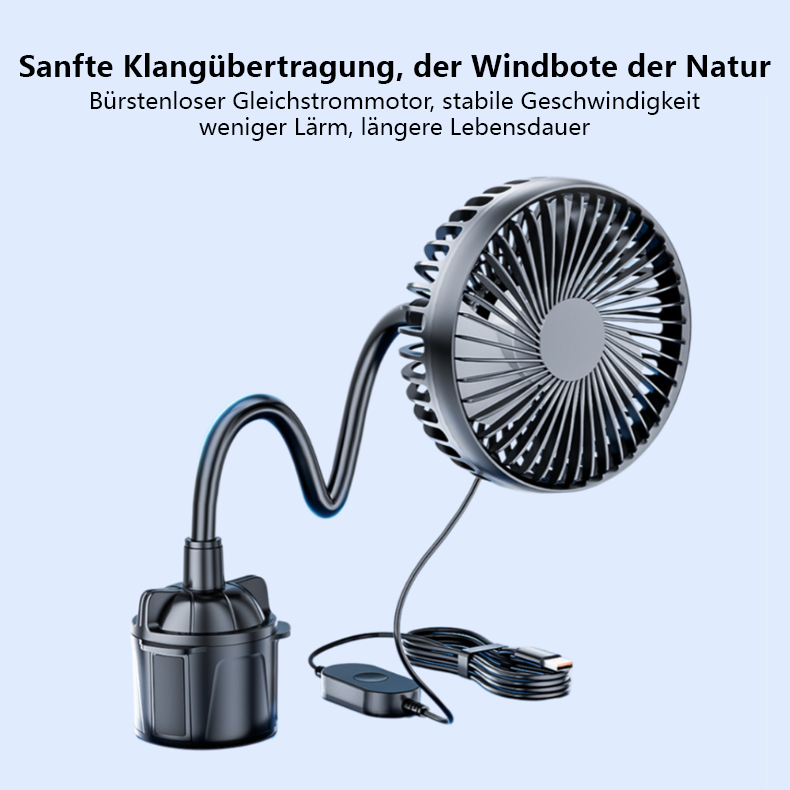 Universeller elektrischer Autolüfter mit hoher Windleistung