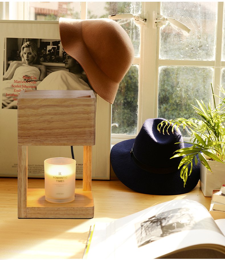 Einfache Duftlampe für ätherische Öle und Wachsmelts