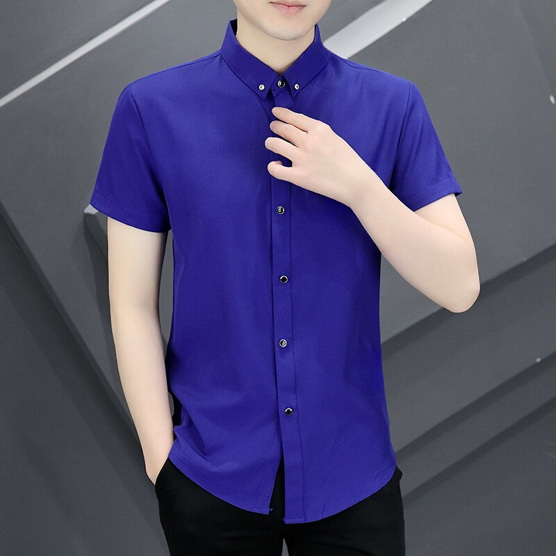 接触冷感半袖シャツ