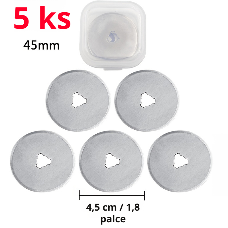 Rotační nůž na látky pro patchwork projekty