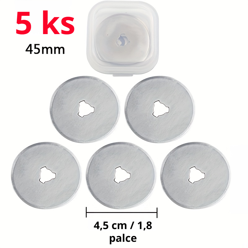 Kruhový řezák na látky, patchworkový rotační nůž