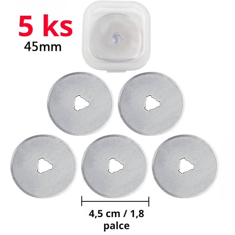 Kruhový řezák na látky, patchworkový rotační nůž