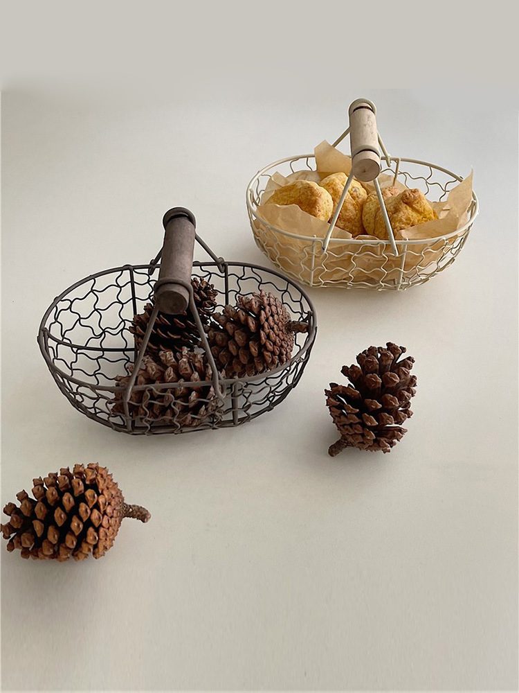 おしゃれな織りデザインのバスケット