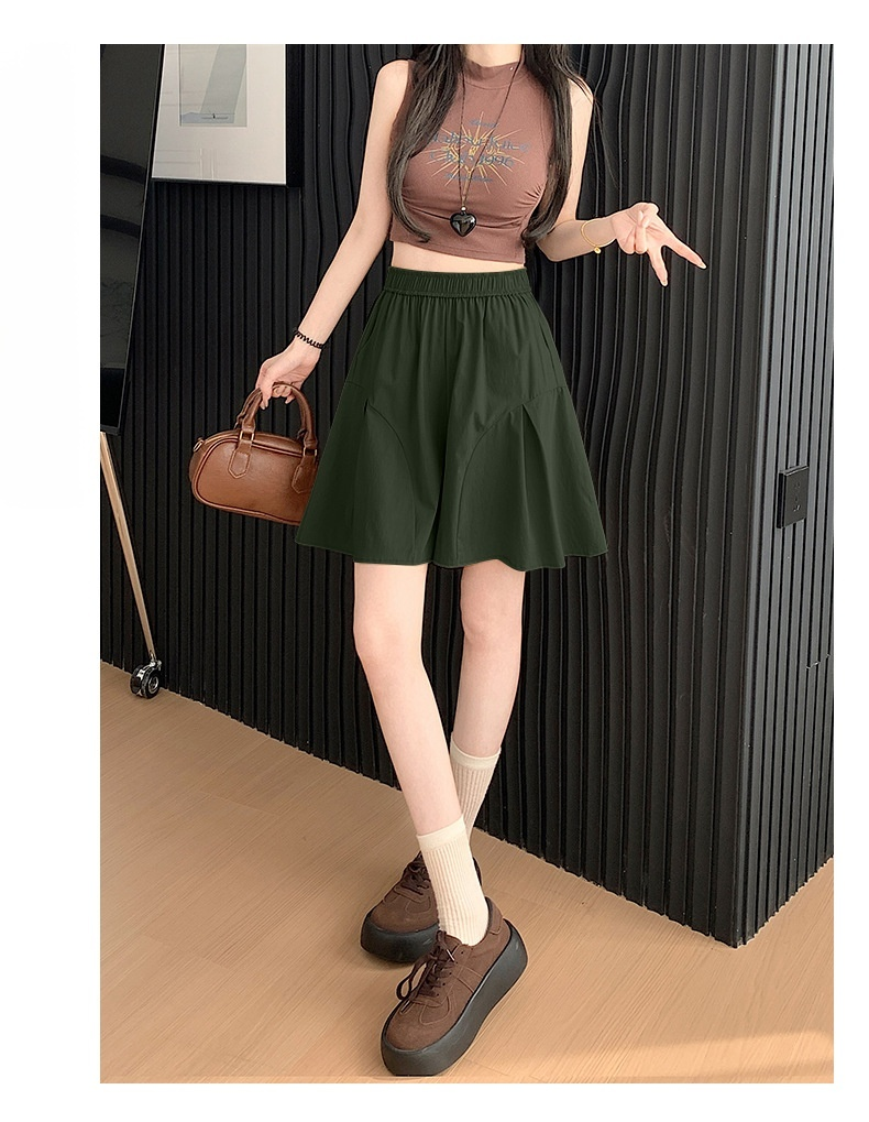 여자 여름용 얇은 캐주얼 반바지 디테일