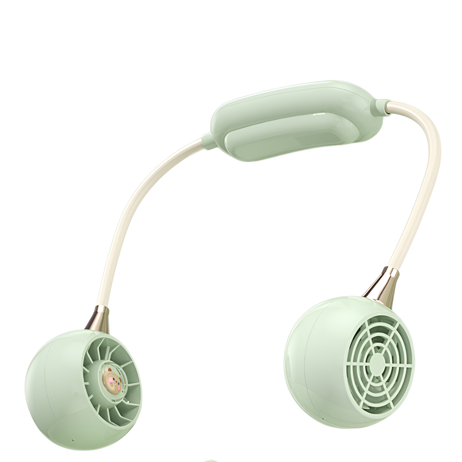新製品 首掛け CD タービン 風集め ポータブル ミニ 学生 漫画 かわいい ファン USB 静音 強風 クリエイティブ