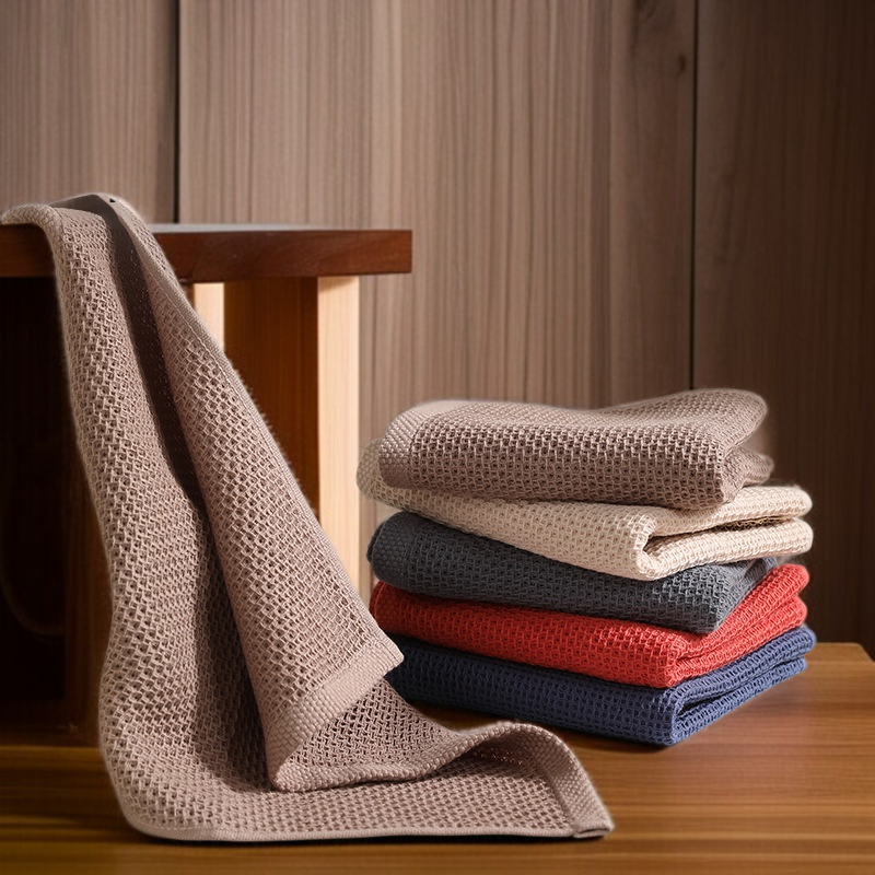 Bavlněná utěrka, čistící hadřík s včelími buňkami