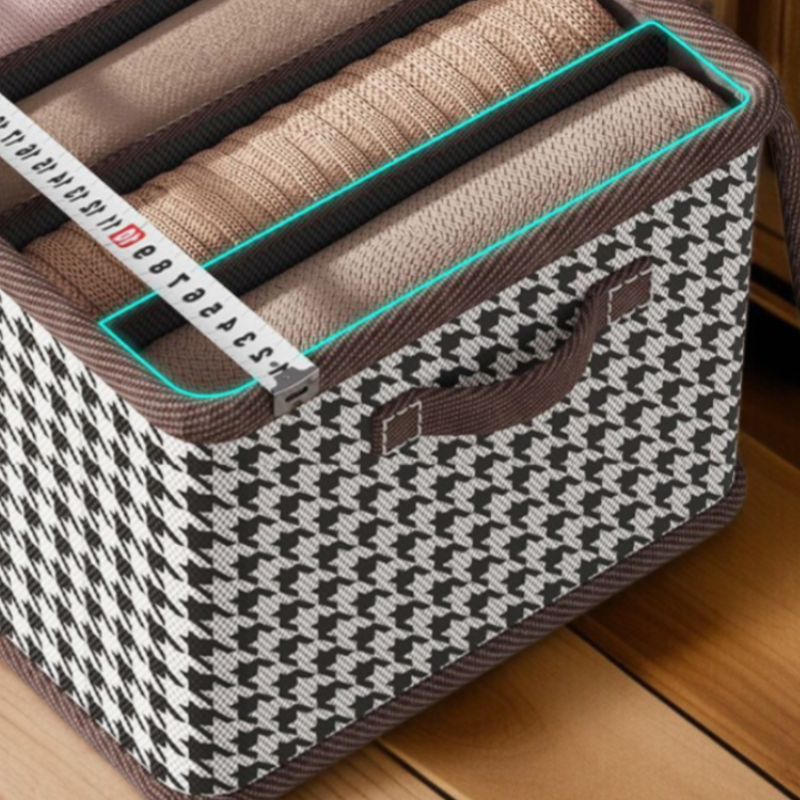 기숙사 접이식 수납 바구니 천조격 수납함 옷장 수납 바구니