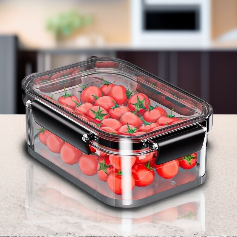 صندوق تخزين لحفظ نضارة الثلاجة بسعة كبيرة