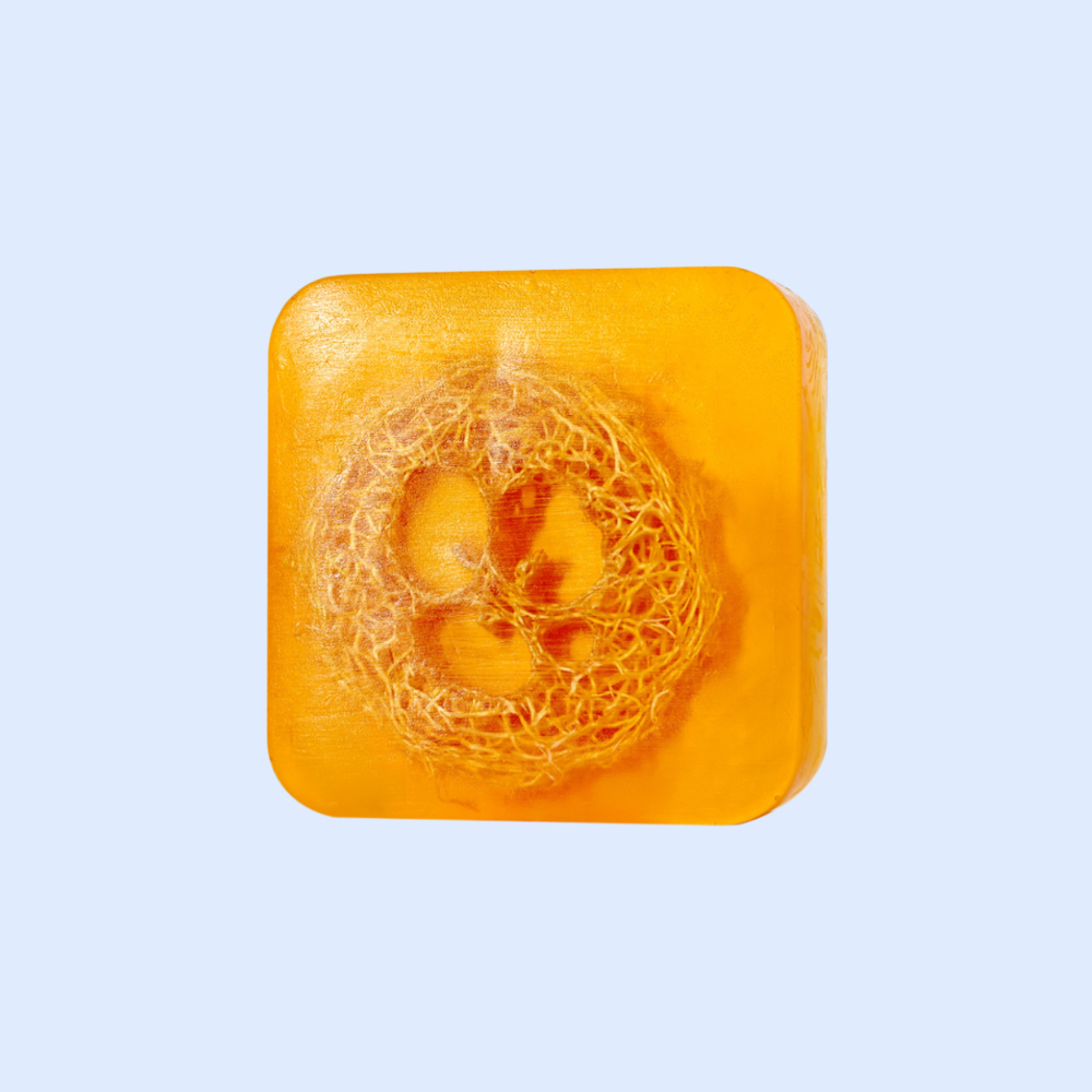 ヘチマとココナッツミルクの保湿ハンドメイド石鹸