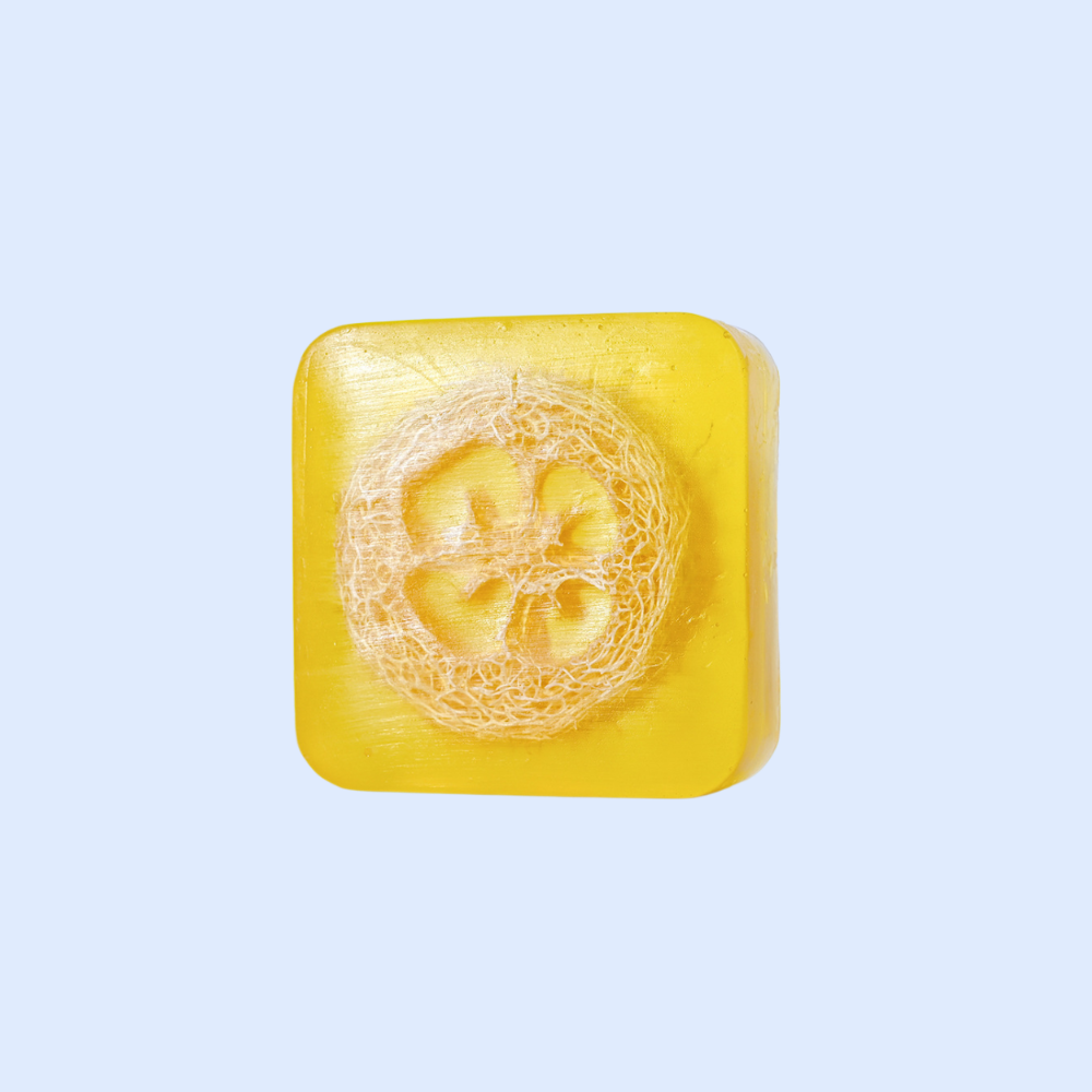 ヘチマとココナッツミルクの保湿ハンドメイド石鹸