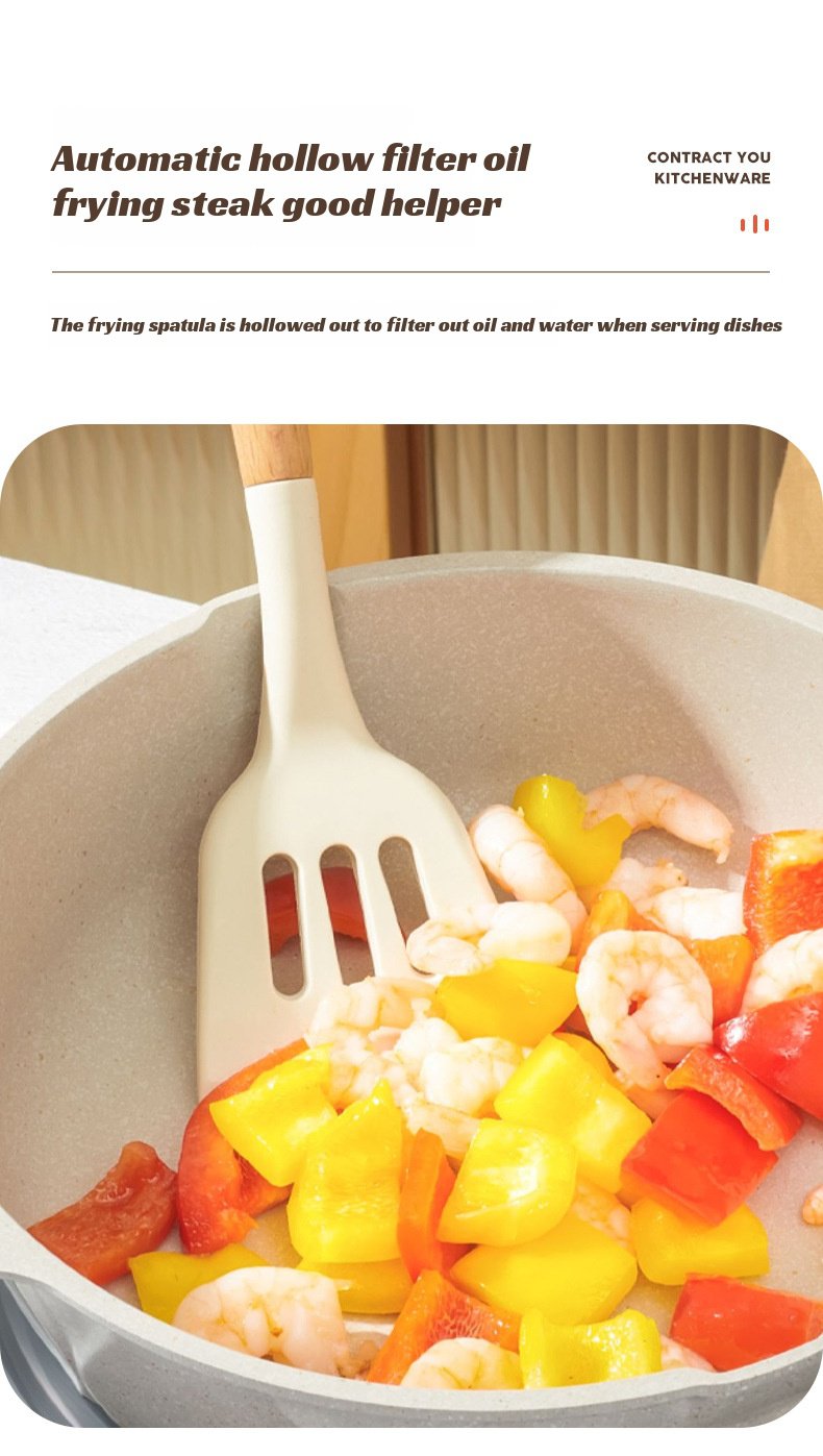 Essential silicone kitchenware set for home cooks