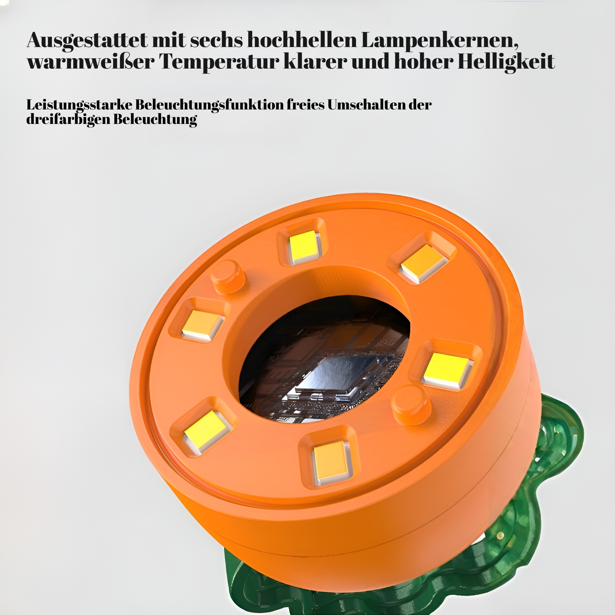 Campinglicht Super Lange Batterielebensdauer Rettichlicht Magnetisches Campinglicht USB-Aufladung Ou