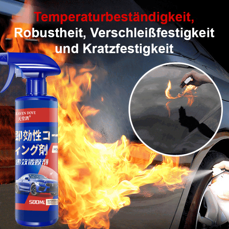 Schnell wirkendes Beschichtungsmittel für die Automobilindustrie Nanokristall-Beschichtung flüssig