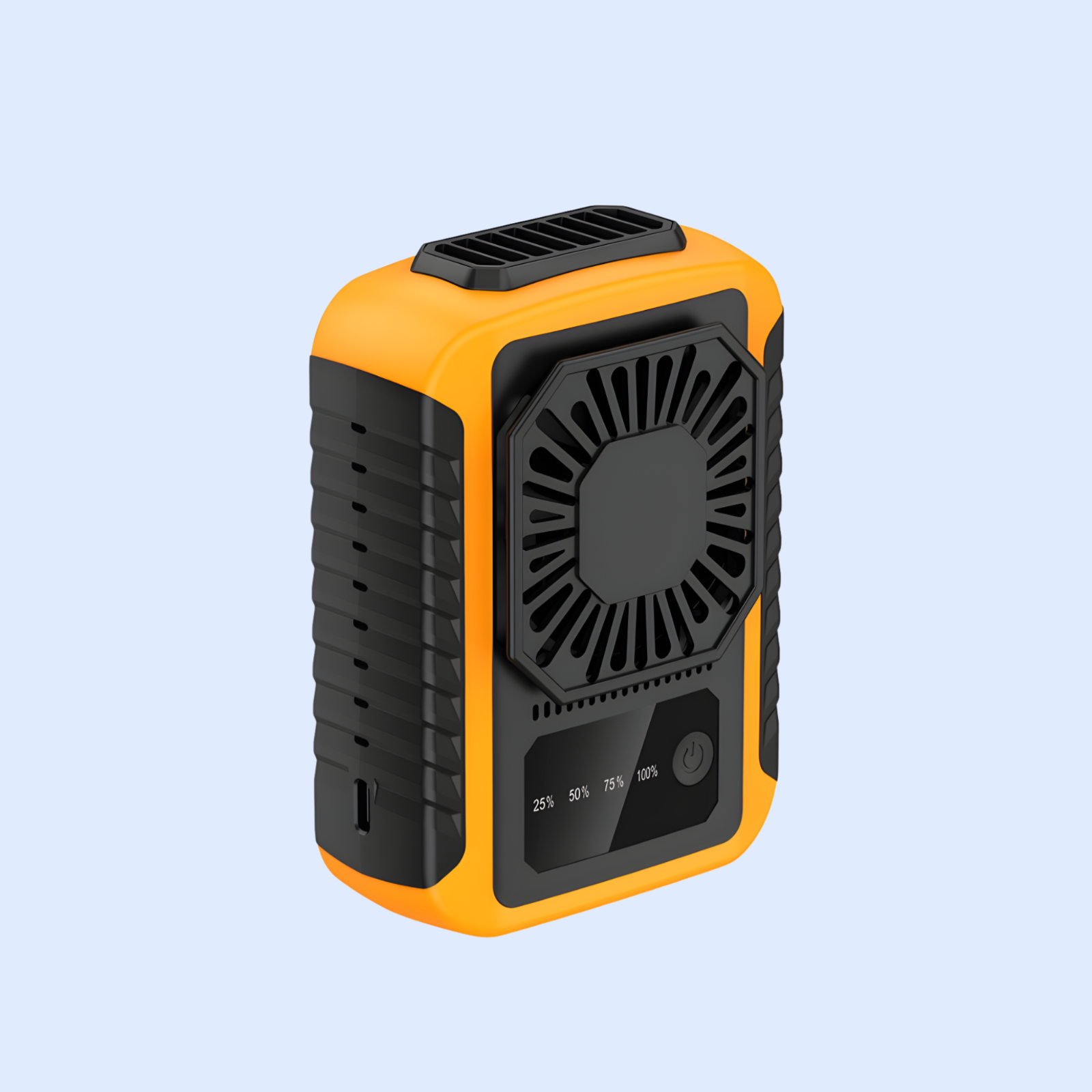 腰掛け扇風機 ポータブル ウエストクリップ 冷却アーティファクト 屋外 建設現場 高風力 充電式扇風機