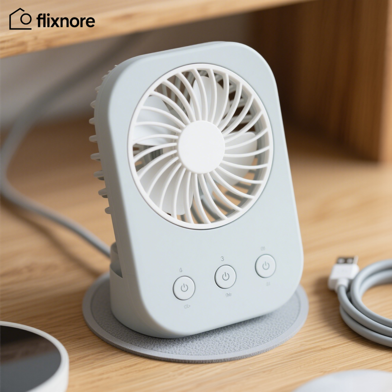 Ventilador de escritorio portátil