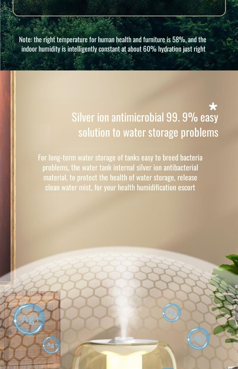 Efficient USB-powered humidifier for small rooms