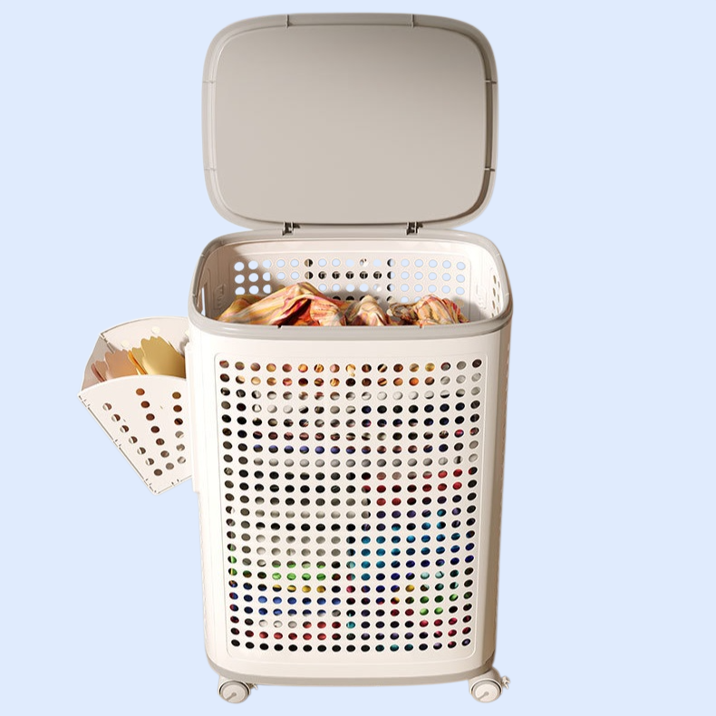 大容量家庭用仕分け洗濯かご