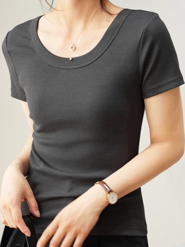 Die neuen schnelllegets bilden kurze ärmel