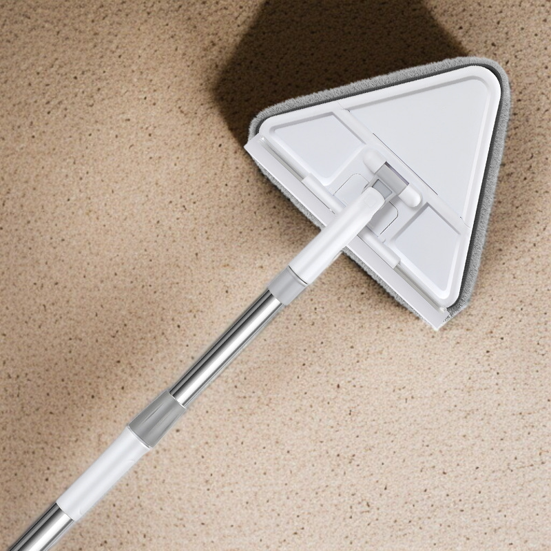 家庭用高層折りたたみ多機能三角モップ 伸縮調節可能なクリーン天井 窓拭きに最適