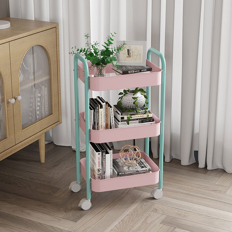 이동이 편리한 바퀴 달린 욕실 카트