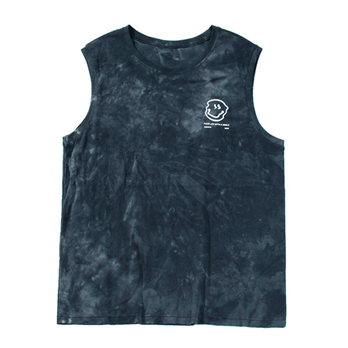 タンクトップタンク メンズノースリーブシャツ 夏服 トップス プリント アメカジ