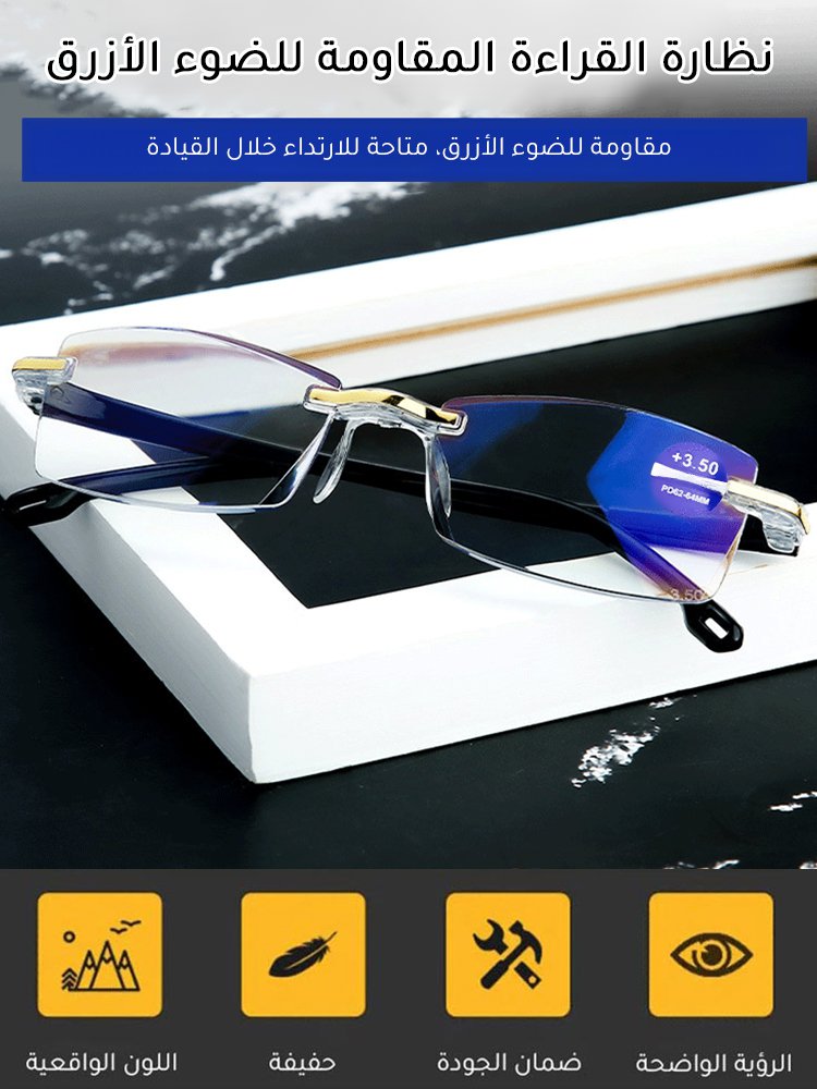 نظارة القراءة الإيطالية المقاومة للضوء الأزرق الأكثر مبيعا في العالم