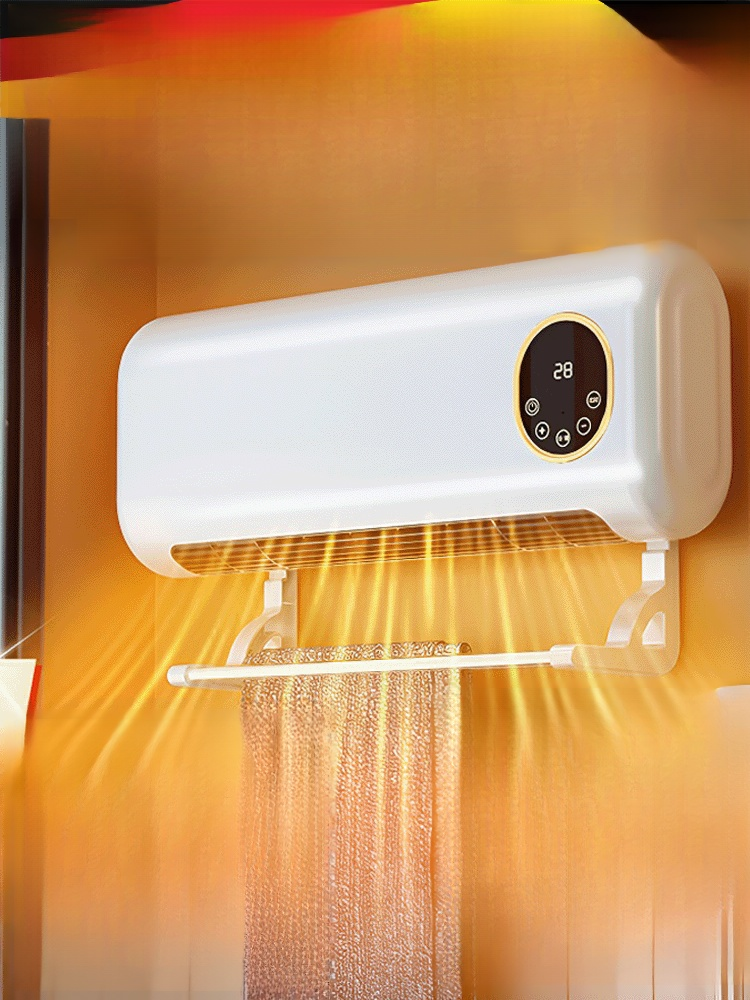 [주문하시면 건조대 증정] 설치 프리 벽걸이 온풍기