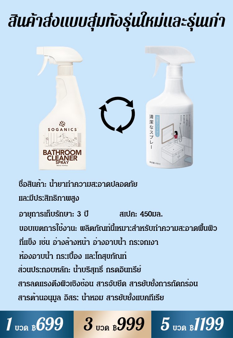 【ขวดเดียวขจัดคราบสิบปี】น้ำยาทำความสะอาดปลอดภัย