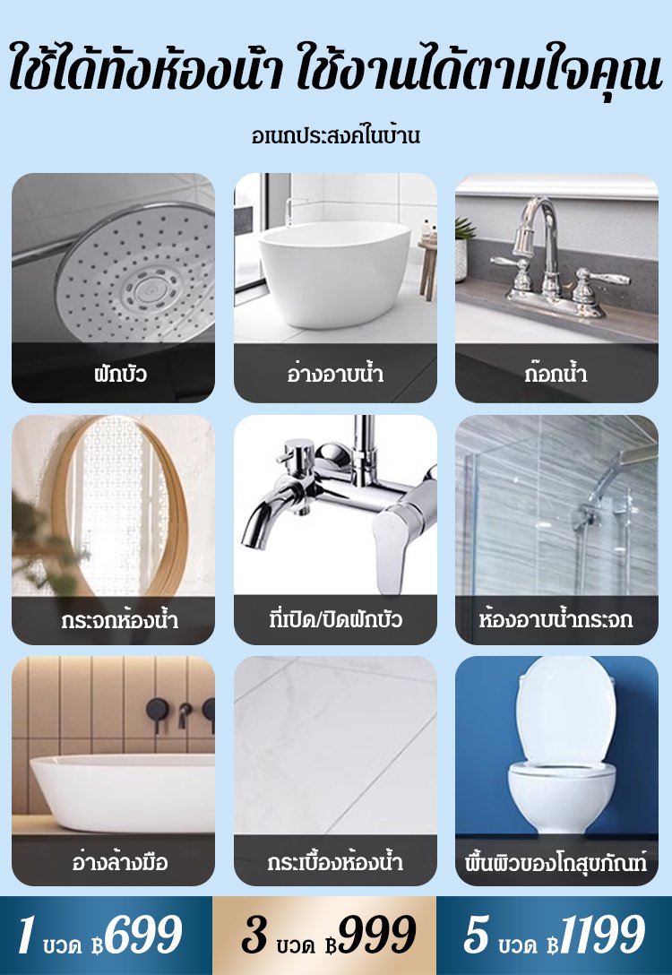 【ขวดเดียวขจัดคราบสิบปี】น้ำยาทำความสะอาดปลอดภัย