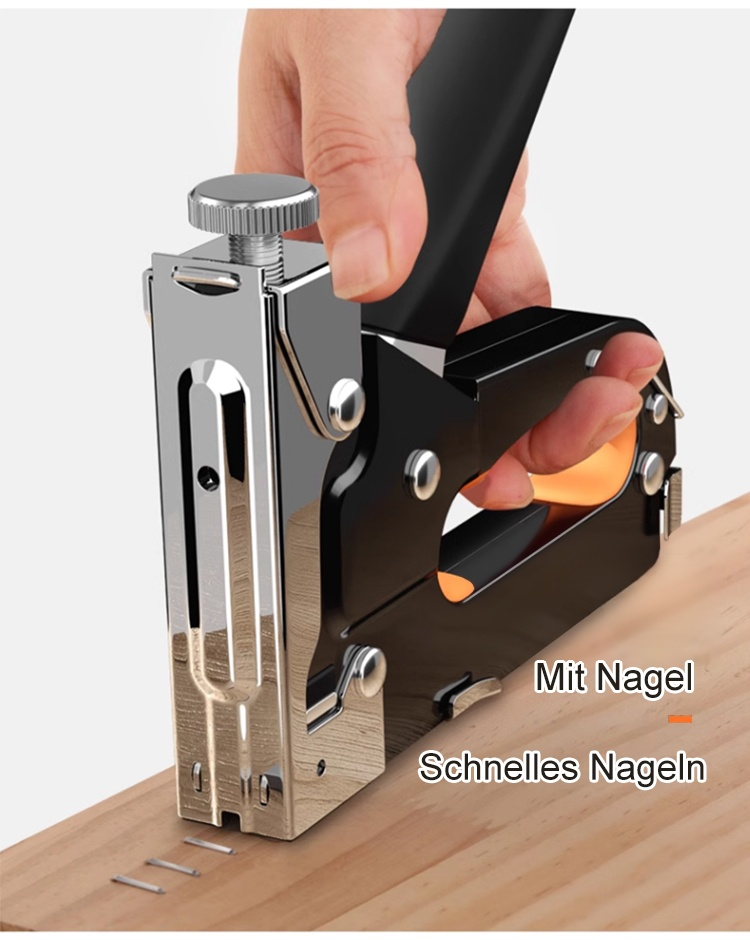Leistungsstarke Nagelpistole für Heimwerker