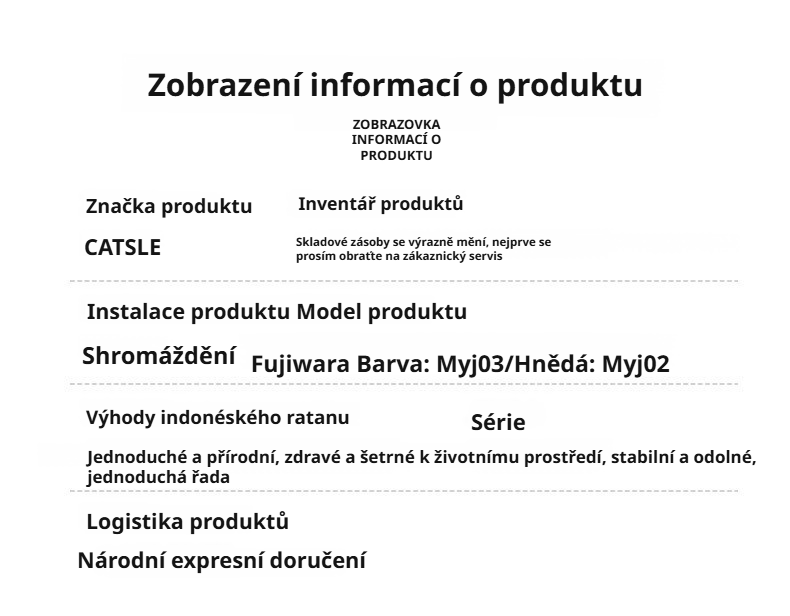 Ekologický ratanový vozík pro venkovní i vnitřní použití