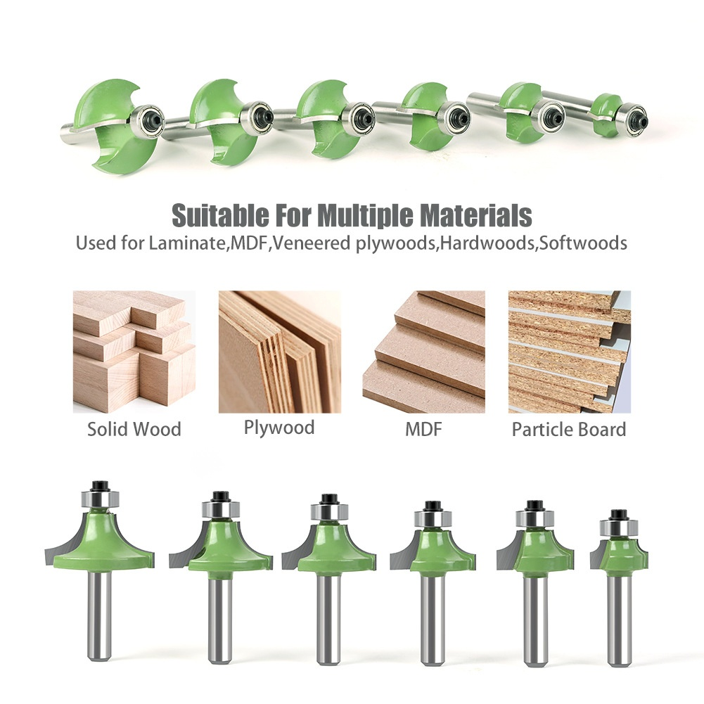 Üblicherweise verwendete Werkzeugfräser sind vorzugsweise Rundfräser aus Wolframstahl mit abgerundet