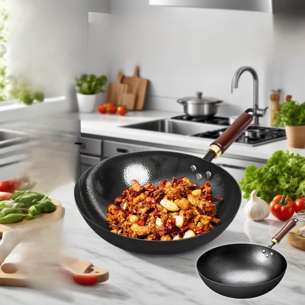 손으로 만든 요리용 냄비