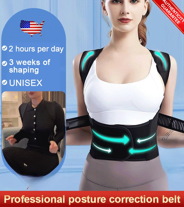 Professional posture correction belt