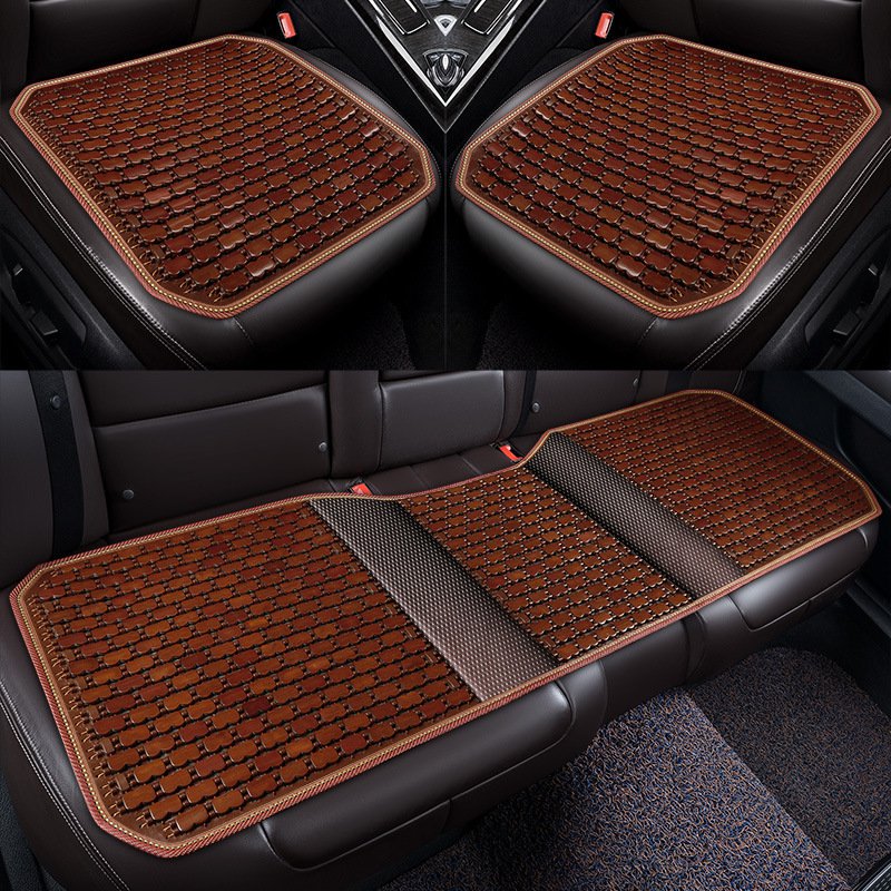 Car seat cushion summer cool mat breathable bamboo car rear seat cushion
