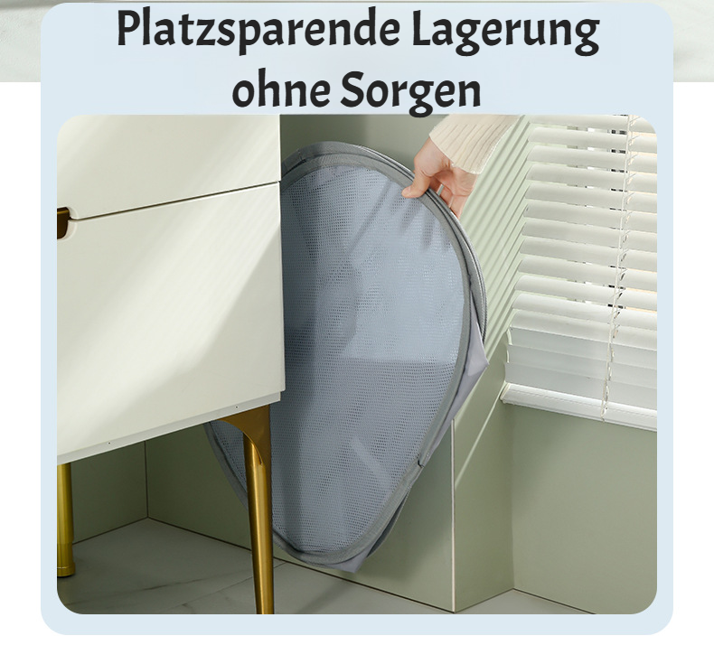 Großer Wäschekorb als vielseitiger Haushaltshelfer