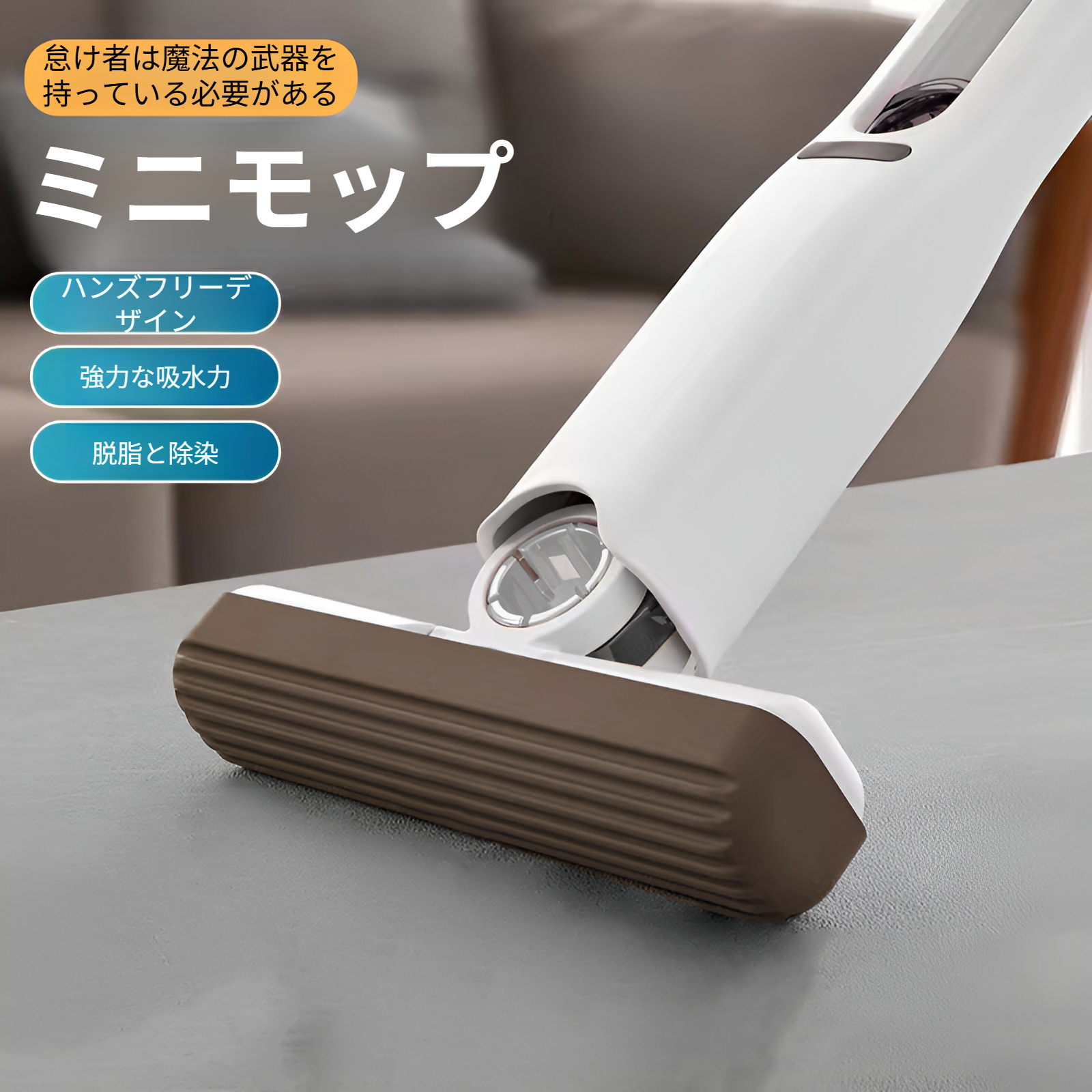 携帯用ミニモップの全体画像