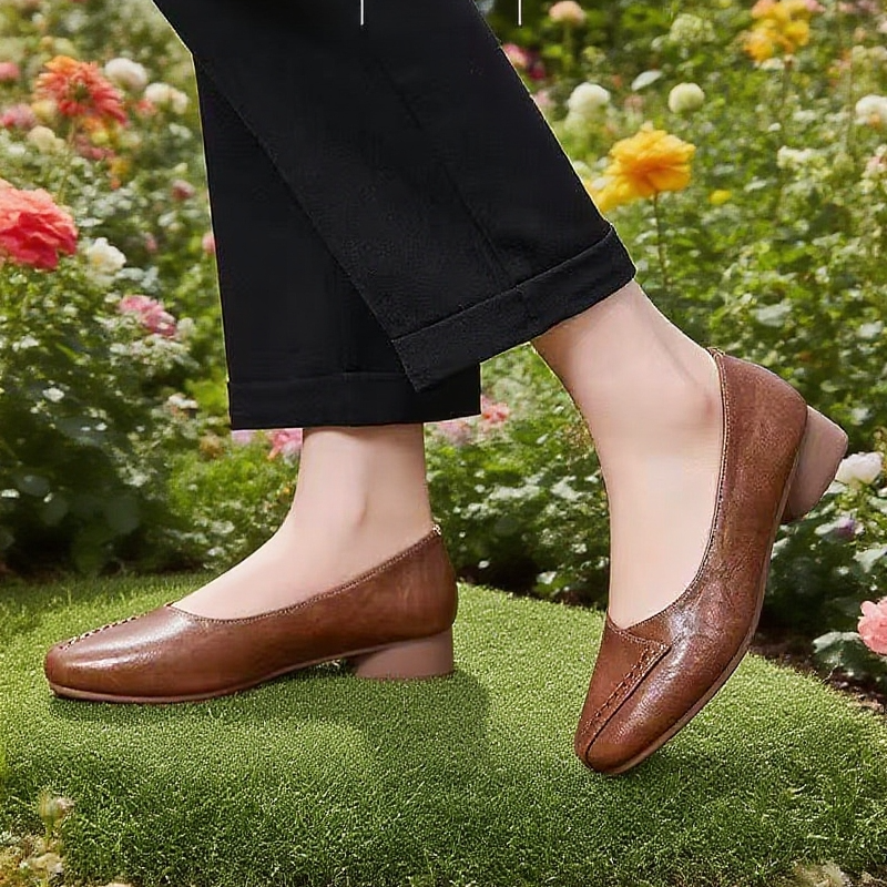 엄마 컴포트 소프트 로퍼 펌프스 단화 엄마신발 소프트 로퍼