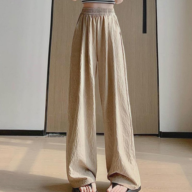 快適リラックスワイドパンツ