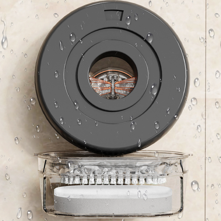 輕奢蜻蜓吸盤海綿肥皂盒