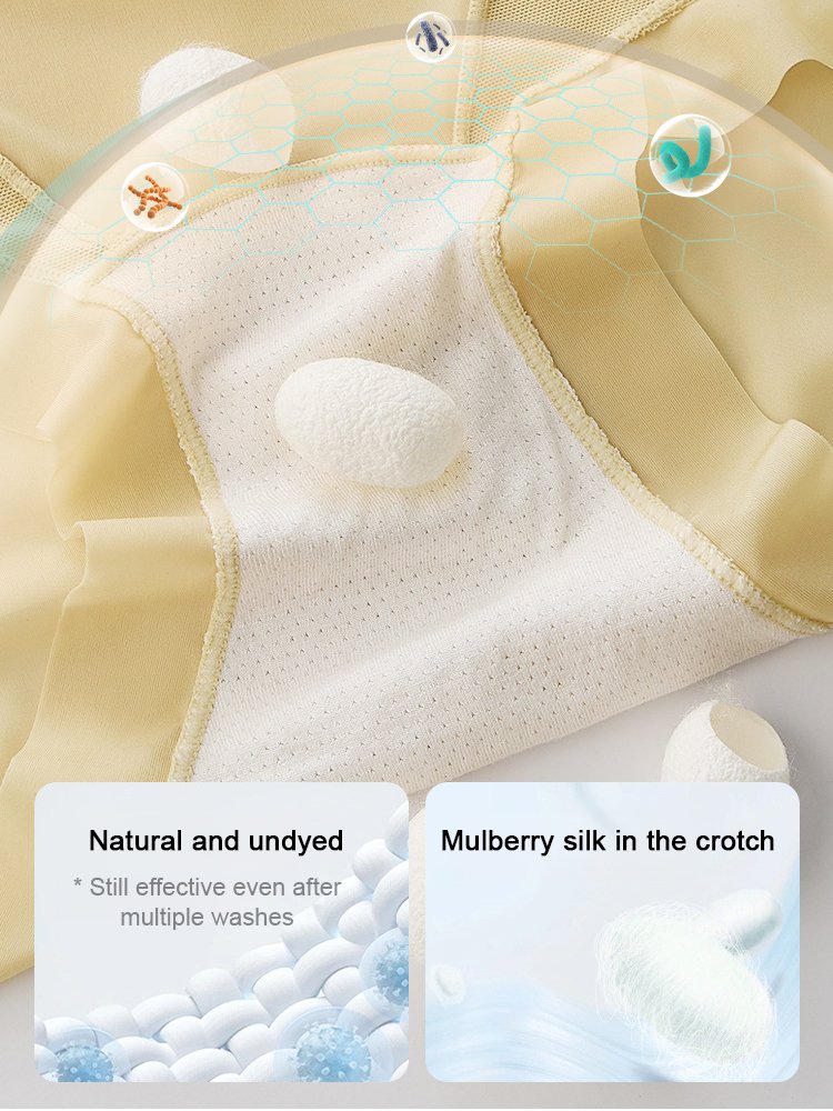 Double-Layer Slimming Lace Seamless Shapewear Panties