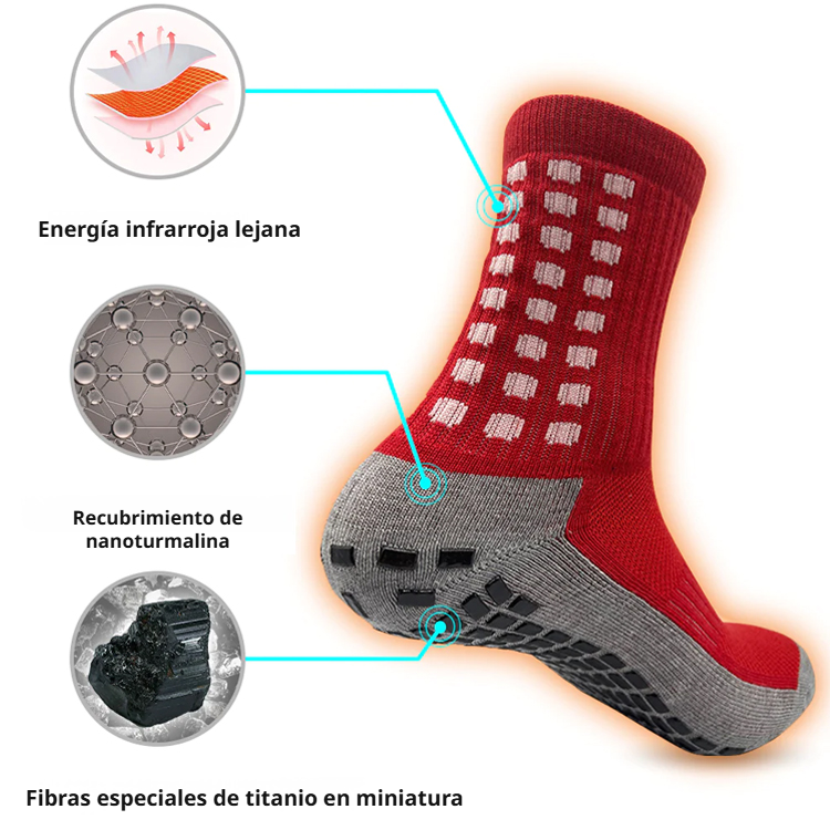 Calcetines elevadores antideslizantes, absorbentes de sudor y antiolor