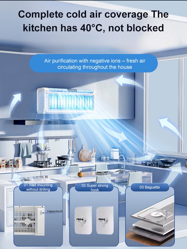 Climatiseur mural domestique chaud et froid