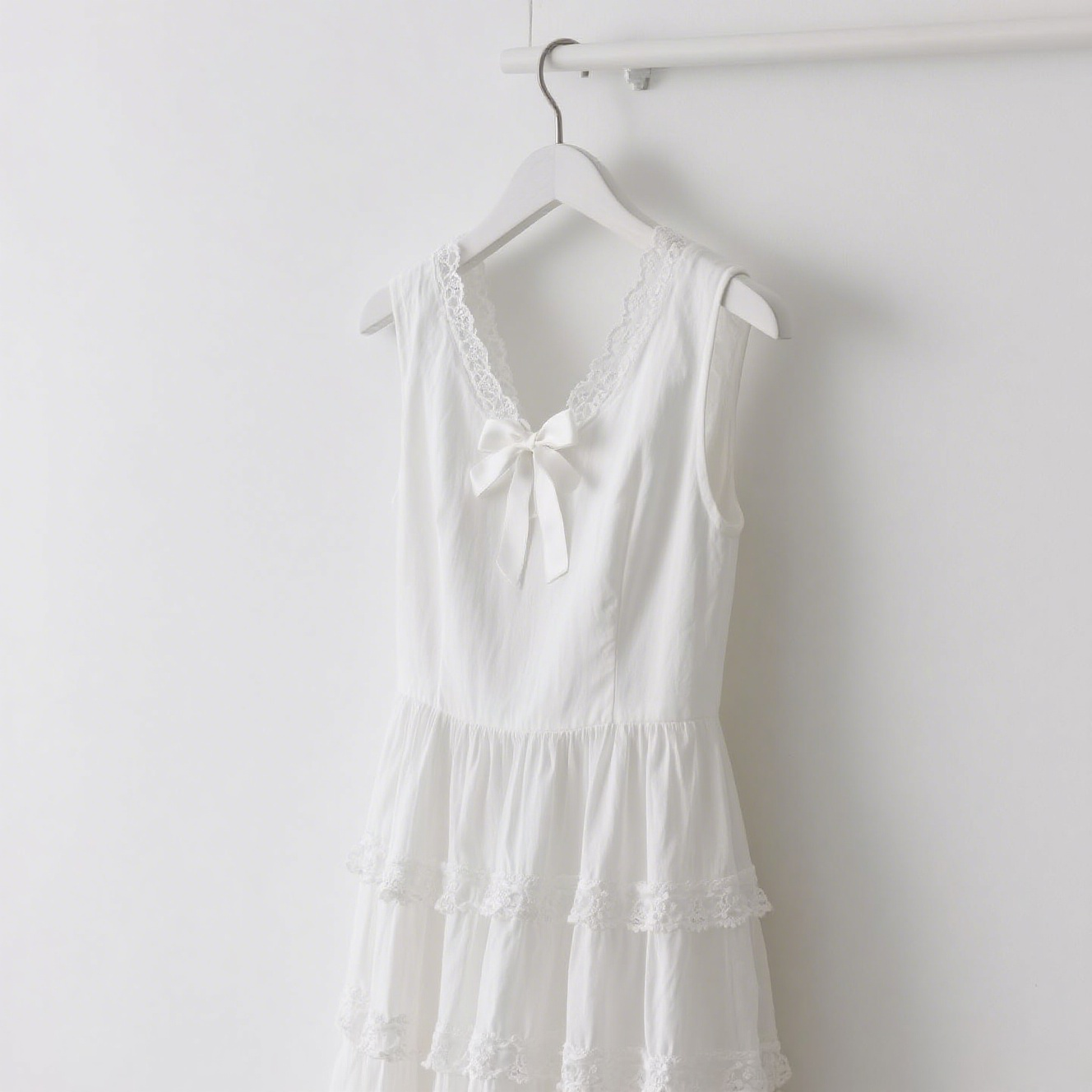 カジュアルなリボンプリンセスドレス