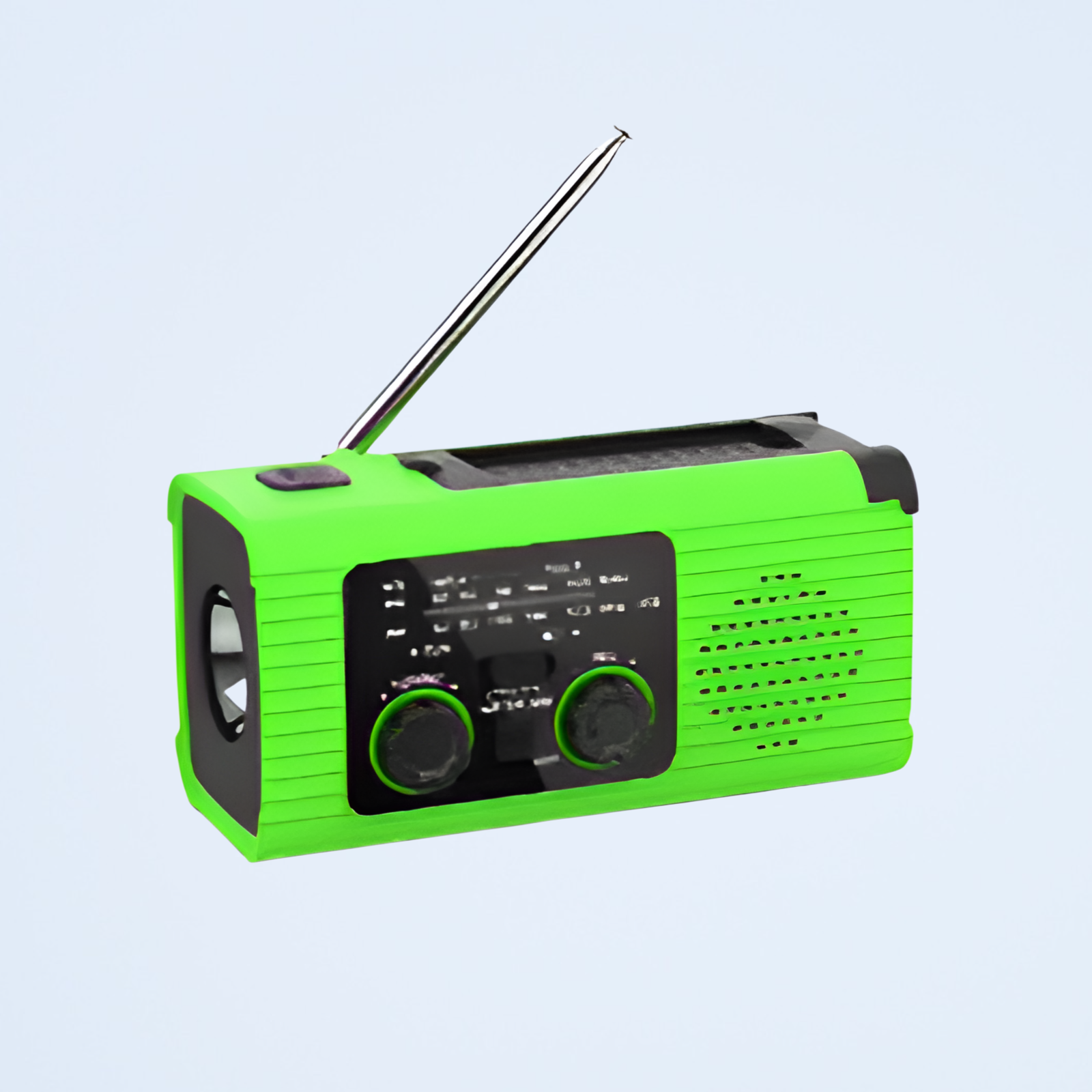 충전식 조명 재난 대비 라디오