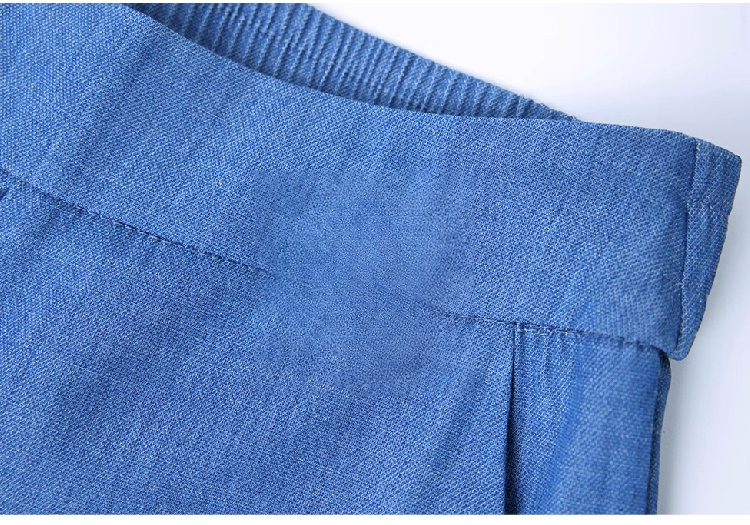 ウエスト周りのデザインディテール