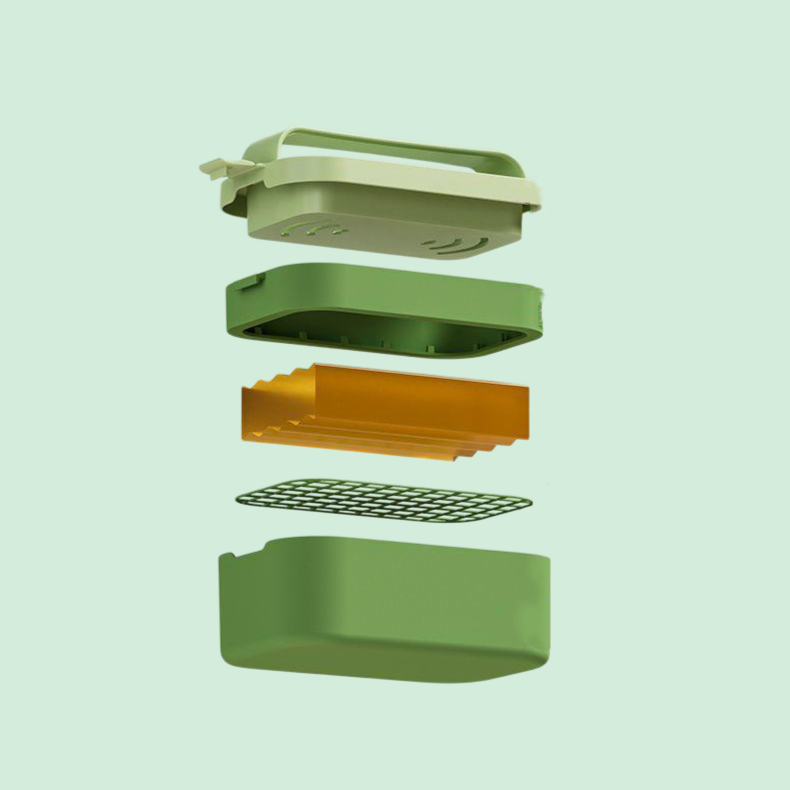 多機能ソープボックス高弾性発泡ボックス