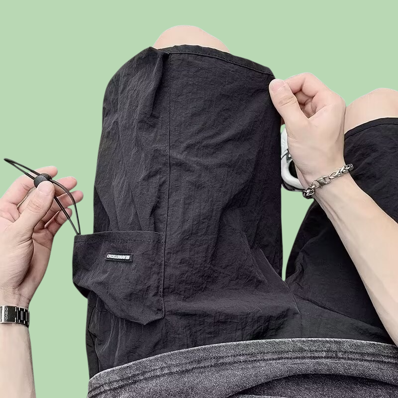 شورت رجالي عملي خفيف وجاف بسرعة