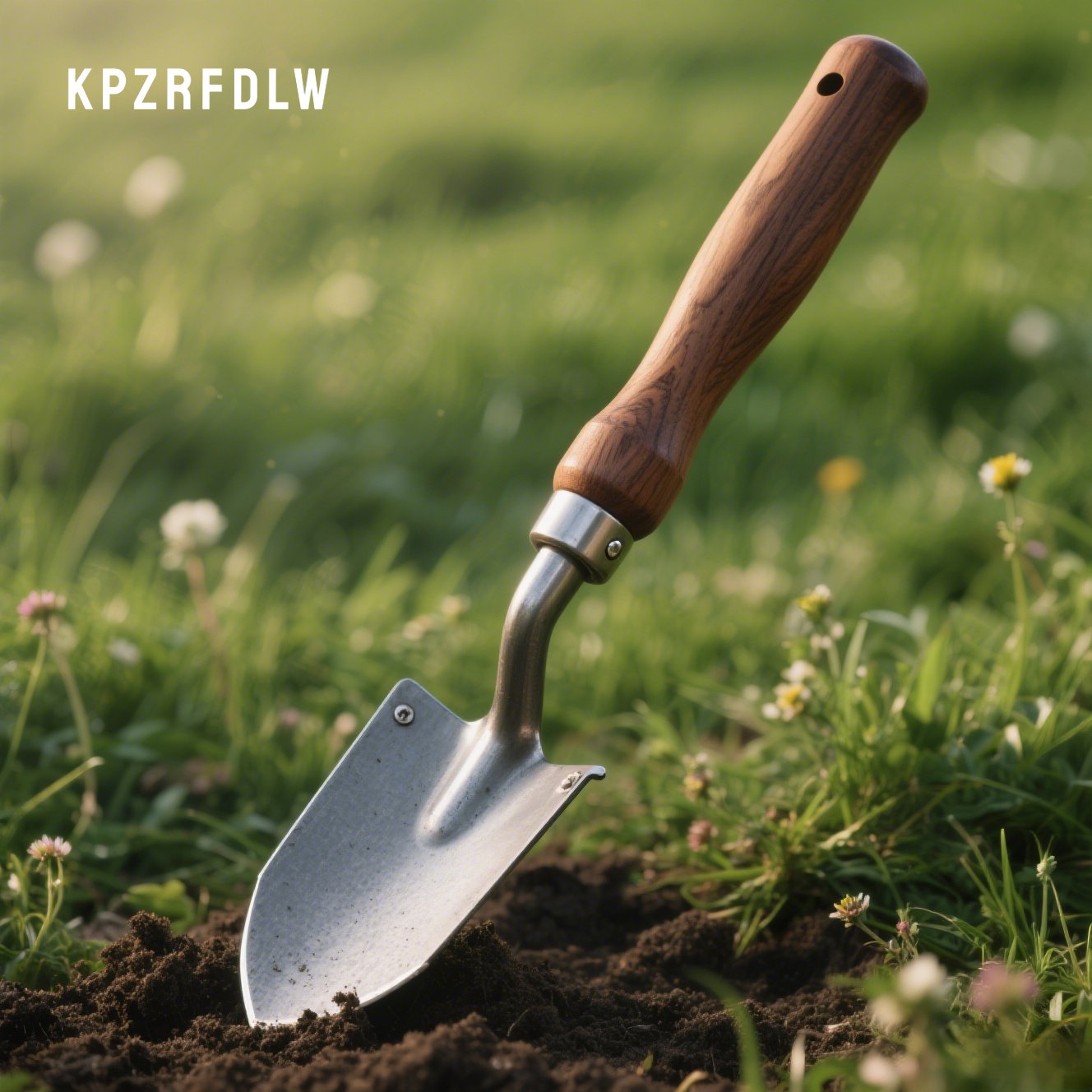 家庭用植物緩めシャベルの使用例